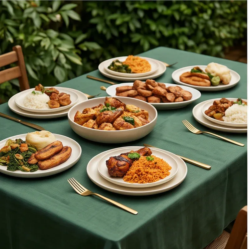 Private Gatherings — illustrative catering and menu inspiration